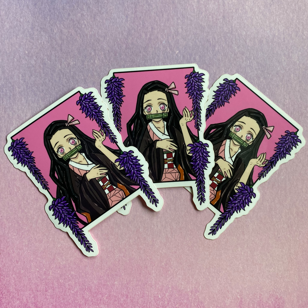 Demon Girl Sticker